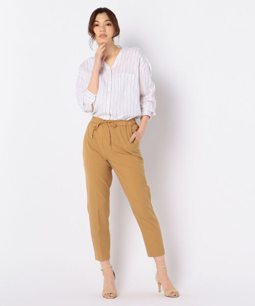 fredy repit(フレディレピ)の「リネン抜けVチュニックシャツ(シャツ/ブラウス・レディース・アイボリー/ホワイト系その他/ブルー系その他/ブラウン・38)」の14枚目の写真