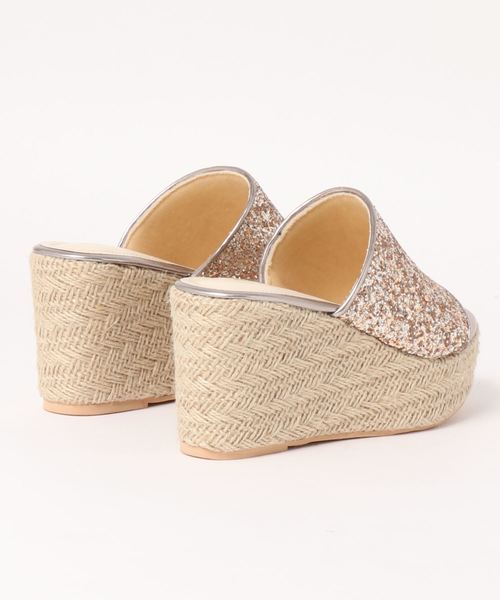 apres jour（アプレジュール）の「キラキラ厚底サンダル【ZOZOTOWN限定アイテム】（サンダル・レディース・ブラック/シルバー/ゴールド・MEDIUM/LARGE/SMALL/X-LARGE）」の13枚目の写真