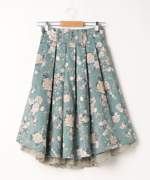 axes femme（アクシーズファム）の「タック入りミディスカート