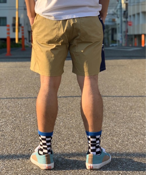 VANS(バンズ)の「VANS-OUTDOOR SHORT(その他パンツ・メンズ・ベージュ/パープル/ネイビー・M/L)」の7枚目の写真