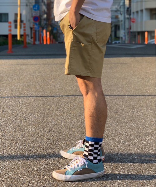VANS(バンズ)の「VANS-OUTDOOR SHORT(その他パンツ・メンズ・ベージュ/パープル/ネイビー・M/L)」の10枚目の写真