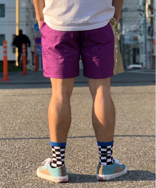 VANS(バンズ)の「VANS-OUTDOOR SHORT(その他パンツ・メンズ・ベージュ/パープル/ネイビー・M/L)」の8枚目の写真