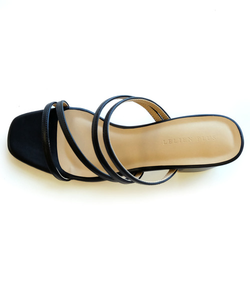 AmiAmi（アミアミ）の「メニーストラップミュールサンダル（サンダル・レディース・ブラック/ベージュ/グリーン/アイボリー/キャメル/シルバー/ゴールド/パイソン・LL/S/M/L）」の20枚目の写真