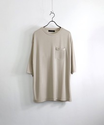 Confirm / コンファーム TR胸ポケットハーフスリーブビッグシルエットTシャツ