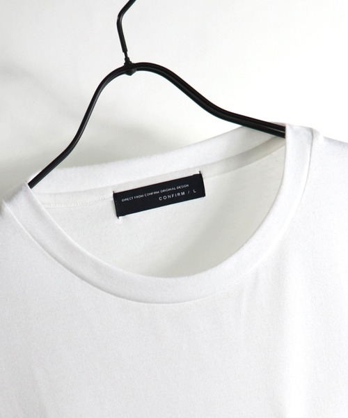 Confirm(コンファーム)の「Confirm / コンファーム TR胸ポケットハーフスリーブビッグシルエットTシャツ(Tシャツ/カットソー・メンズ・ピンク/サックスブルー/ブラック/ホワイト/ベージュ/ミント・M/L)」の13枚目の写真