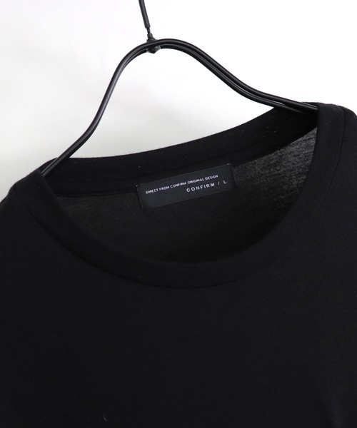 Confirm(コンファーム)の「Confirm / コンファーム TR胸ポケットハーフスリーブビッグシルエットTシャツ(Tシャツ/カットソー・メンズ・ピンク/サックスブルー/ブラック/ホワイト/ベージュ/ミント・M/L)」の16枚目の写真