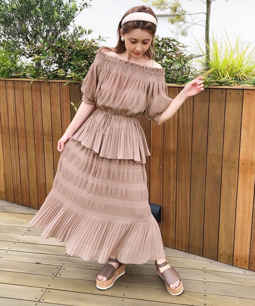 one after another NICE CLAUP（ワンアフターアナザーナイスクラップ）の「厚底フラットコルクサンダル（サンダル・レディース・ブラック/ゴールド/モカ・SMALL/MEDIUM/LARGE）」の5枚目の写真