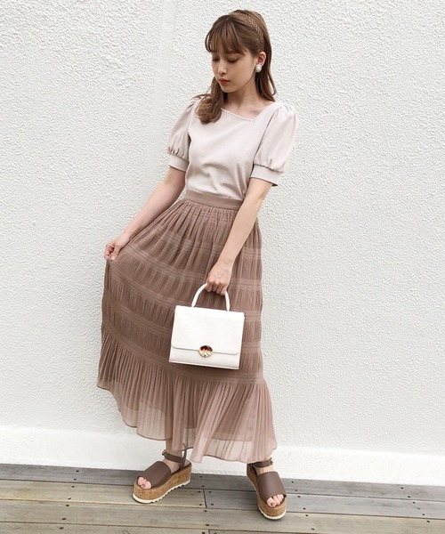 one after another NICE CLAUP（ワンアフターアナザーナイスクラップ）の「厚底フラットコルクサンダル（サンダル・レディース・ブラック/ゴールド/モカ・SMALL/MEDIUM/LARGE）」の15枚目の写真