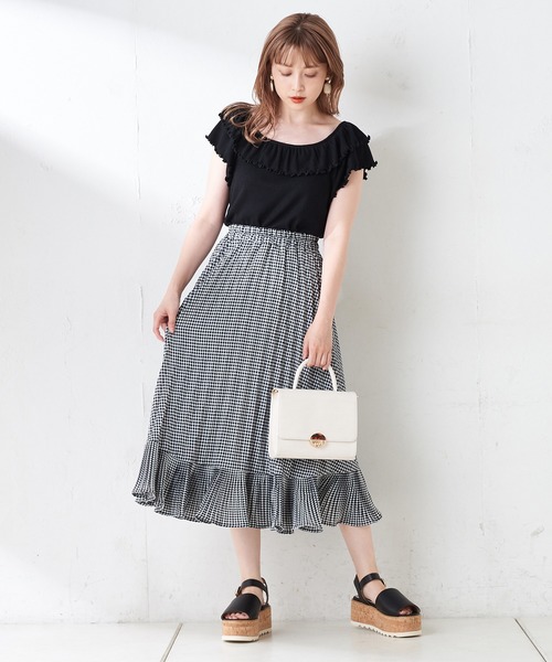 one after another NICE CLAUP（ワンアフターアナザーナイスクラップ）の「厚底フラットコルクサンダル（サンダル・レディース・ブラック/ゴールド/モカ・SMALL/MEDIUM/LARGE）」の8枚目の写真