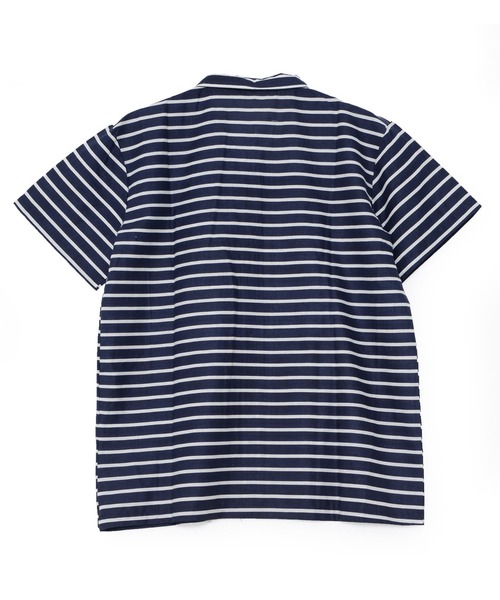 Dita（ディータ）の「シーチングボーダーシャツルームウェア上下セット/全3色  パジャマ（ルームウェア/パジャマ・レディース・ネイビー/グレー/ピンク・M/L）」の17枚目の写真