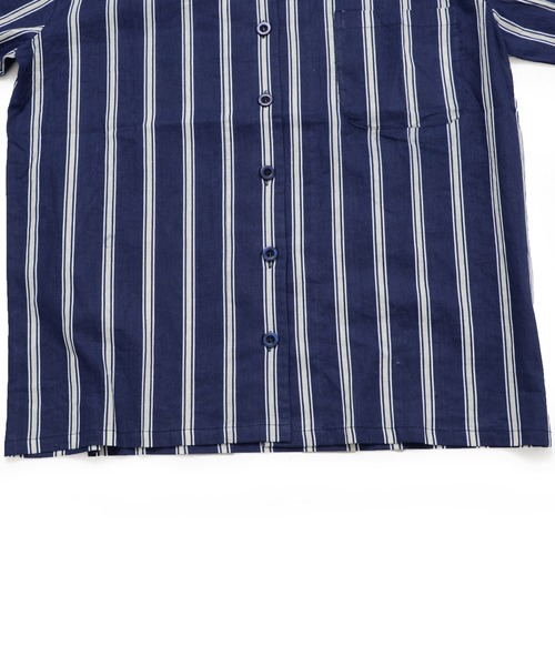 Dita（ディータ）の「シーチングボーダーシャツルームウェア上下セット/全3色  パジャマ（ルームウェア/パジャマ・レディース・ネイビー/グレー/ピンク・M/L）」の20枚目の写真