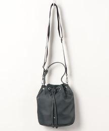agnès b. ブラック バケットバッグ ショルダーバッグ　巾着 agnes b.｜ショルダーバッグ (WAS10-01) | Rakuten Fashion(楽天