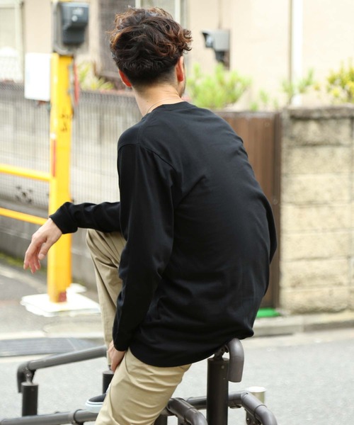THRASHER(スラッシャー)の「FLAME LONG SLEEVE T-SHIRTS/THRASHER スラッシャーフレイムロゴ長袖ロンT スケーター ストリート ユニセックス(Tシャツ/カットソー・メンズ・ホワイト/ブラック/サンドグレー/バーガンディー・SMALL/MEDIUM/LARGE/X-LARGE/XX-LARGE)」の15枚目の写真
