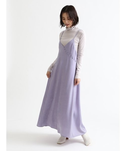 FRAY I.D（フレイアイディー）の「カットコンビキャミワンピース