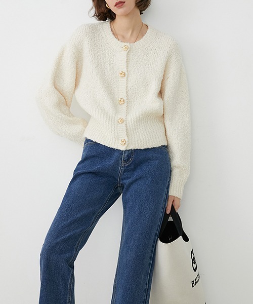 Fano Studios（ファノ ストゥディオズ）の「【Fano Studios】Straight silhouette hem damage denim pants FQ20K045（デニムパンツ・レディース・ブラック/ブルー・S/M/L）」の15枚目の写真