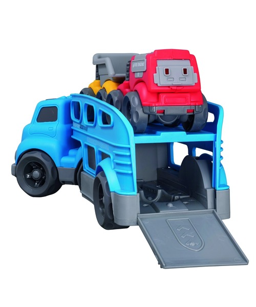 ビークルタウン キャリアカーダンプカー消防車セット（おもちゃ