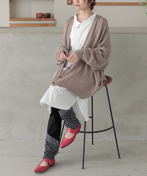 osharewalker（オシャレウォーカー）の「『異素材切り替えレギパン』（その他パンツ・レディース・ブラック・1/2）」の12枚目の写真