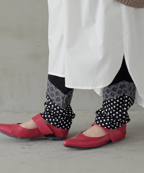 osharewalker（オシャレウォーカー）の「『異素材切り替えレギパン』（その他パンツ・レディース・ブラック・1/2）」の11枚目の写真