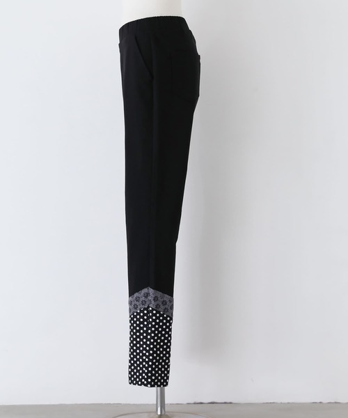 osharewalker（オシャレウォーカー）の「『異素材切り替えレギパン』（その他パンツ・レディース・ブラック・1/2）」の20枚目の写真