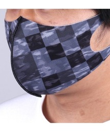 Healthknit Product（ヘルスニットプロダクト）の「ヘルスニット　総柄マスク　チェック(LS)（マスク・レディース）」