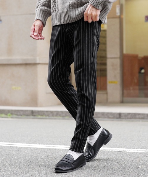 roshell（ロシェル）の「ハイパーストレッチ スキニーパンツ（チノパンツ・メンズ・ブラック/ブラック系その他/グレー/ホワイト/ベージュ/ネイビー/ライトベージュ/グリーン系その他・SMALL/MEDIUM/LARGE/X-LARGE）」の3枚目の写真