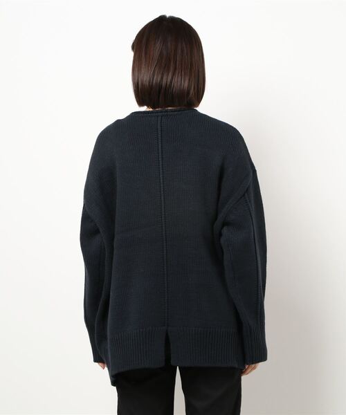 LOWRYS FARM(ローリーズファーム)の「3GミドルカーデLS 929854(カーディガン/ボレロ・レディース・ベージュ/ネイビー/ブラウン/グリーン・FREE)」の5枚目の写真