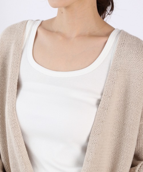 LOWRYS FARM(ローリーズファーム)の「3GミドルカーデLS 929854(カーディガン/ボレロ・レディース・ベージュ/ネイビー/ブラウン/グリーン・FREE)」の17枚目の写真