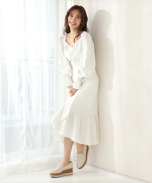 one after another NICE CLAUP（ワンアフターアナザーナイスクラップ）の「アソートブラウス（シャツ/ブラウス・レディース・チェック/オフホワイト/サックスブルー/ブラック・FREE）」の21枚目の写真