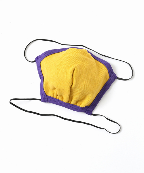 JOURNAL STANDARD（ジャーナルスタンダード）の「【LA APPAREL / ロサンゼルスアパレル】Yellow/Purple マスク（マスク・メンズ・イエロー・FREE）」の6枚目の写真