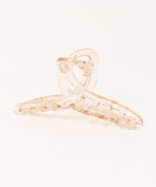 minia（ミニア）の「ラインバンスクリップ　◇（バレッタ/ヘアクリップ・レディース・モカ/ホワイト/クリア/ブラウン/ピンクベージュ・FREE）」の7枚目の写真