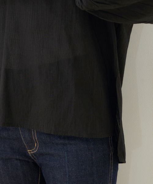 ADAM ET ROPE'（アダムエロペ）の「ステッチワークボリュームブラウス（シャツ/ブラウス・レディース・ホワイト/ブラック/ブルー・FREE）」の18枚目の写真