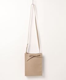 リボンスクエアショルダーバッグ