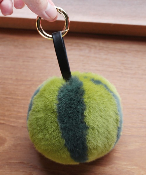 フワフワ果物野菜 ファーチャーム アボカド ナス チェリー オレンジ