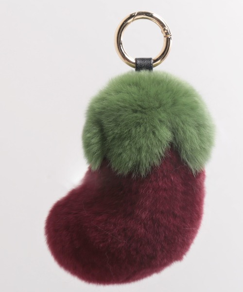 フワフワ果物野菜 ファーチャーム アボカド ナス チェリー オレンジ