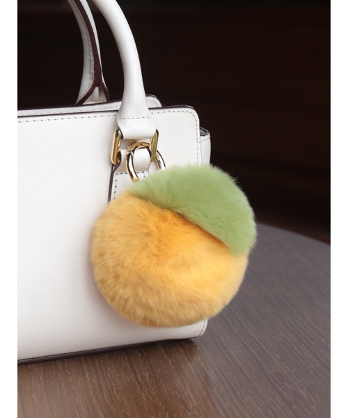 フワフワ果物野菜 ファーチャーム アボカド ナス チェリー オレンジ