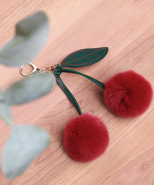 フワフワ果物野菜 ファーチャーム アボカド ナス チェリー オレンジ