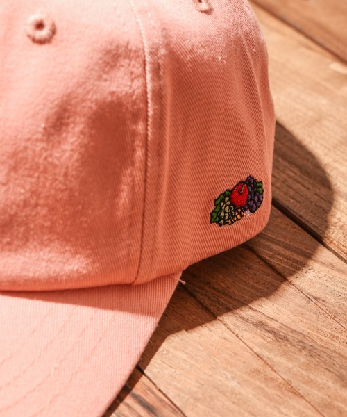 FRUIT OF THE LOOM（フルーツオブザルーム）の「『FRUIT OF THE LOOM』KIDS 果汁グミ LOW CAP（キャップ・キッズ・パープル/レッド/ピンク/オレンジ/グリーン・FREE）」の7枚目の写真