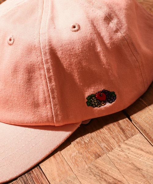 FRUIT OF THE LOOM（フルーツオブザルーム）の「『FRUIT OF THE LOOM』KIDS 果汁グミ LOW CAP（キャップ・キッズ・パープル/レッド/ピンク/オレンジ/グリーン・FREE）」の8枚目の写真