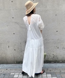 CIAOPANIC | バックオープンティアードワンピース(ワンピース)