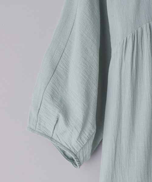 CIAOPANIC(チャオパニック)の「バックオープンティアードワンピース(ワンピース・レディース・サックスブルー/ピンク/ホワイト・FREE)」の8枚目の写真