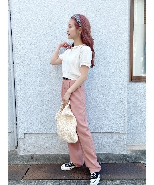 jumelle（ジュメロ）の「ニットハンドバッグ（ハンドバッグ・レディース・A・FREE）」の2枚目の写真