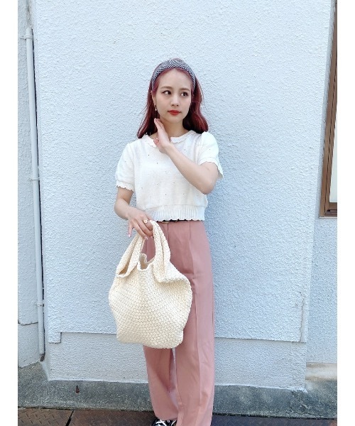 jumelle（ジュメロ）の「ニットハンドバッグ（ハンドバッグ・レディース・A・FREE）」の9枚目の写真