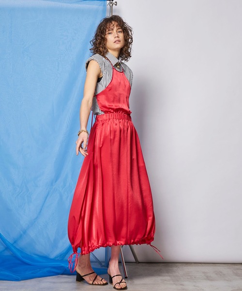 MAISON SPECIAL(メゾンスペシャル)の「ショルダーパッドインフレンチスリーブシャツ【MAISON SPECIAL/メゾンスペシャル】(シャツ/ブラウス・レディース・マルチ/ブルー/ホワイト/ブラック・FREE)」の5枚目の写真