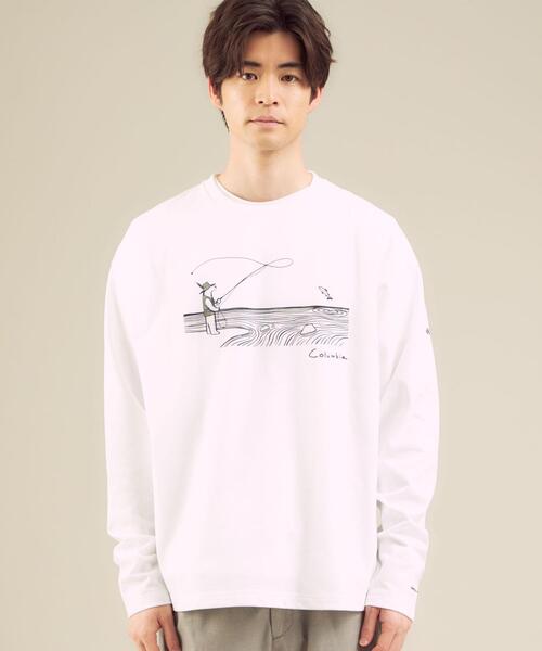 Columbia（コロンビア）の「[ コロンビア ] Columbia × Jonas Claesson LAKE ロンT（Tシャツ/カットソー・メンズ・ホワイト/その他1/その他2・M/L）」の19枚目の写真