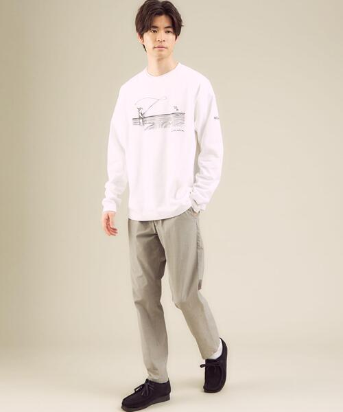 Columbia（コロンビア）の「[ コロンビア ] Columbia × Jonas Claesson LAKE ロンT（Tシャツ/カットソー・メンズ・ホワイト/その他1/その他2・M/L）」の5枚目の写真