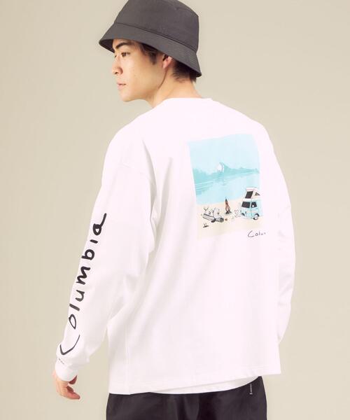 Columbia（コロンビア）の「[ コロンビア ] Columbia × Jonas Claesson LAKE ロンT（Tシャツ/カットソー・メンズ・ホワイト/その他1/その他2・M/L）」の6枚目の写真