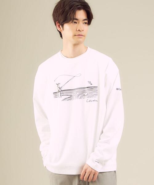 Columbia（コロンビア）の「[ コロンビア ] Columbia × Jonas Claesson LAKE ロンT（Tシャツ/カットソー・メンズ・ホワイト/その他1/その他2・M/L）」の16枚目の写真