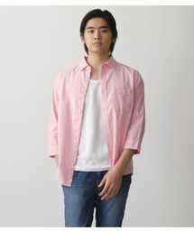 AZUL by moussy | LINEN 3/4 SLEEVE SHIRT/リネン3/4スリーブシャツ(シャツ/ブラウス)