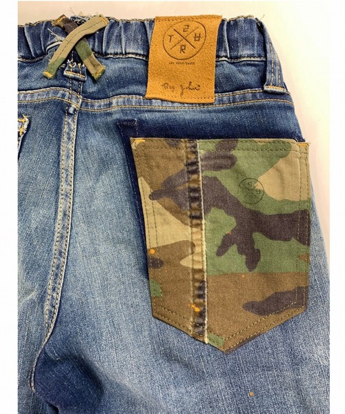 surt(サート)の「SURT/サート/RE POCKET DENIM/リメイクポケットデニム(デニムパンツ・メンズ・インディゴブルー・SMALL/MEDIUM/LARGE/X-LARGE/X-SMALL)」の4枚目の写真