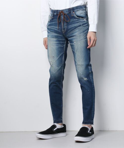 surt(サート)の「SURT/サート/RE POCKET DENIM/リメイクポケットデニム(デニムパンツ・メンズ・インディゴブルー・SMALL/MEDIUM/LARGE/X-LARGE/X-SMALL)」の16枚目の写真